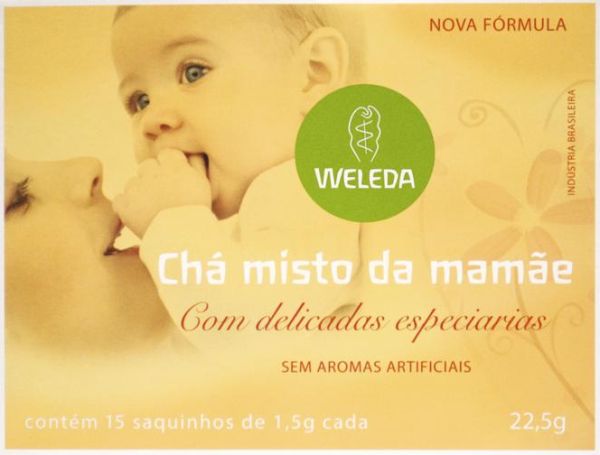 Chá da mamãe: promete aumentar a produção de leite. | Mãe Só Tem Uma